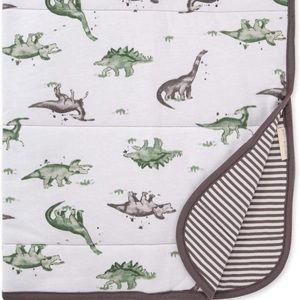 Burt’s Bees blanket Happy Herbivores NWT